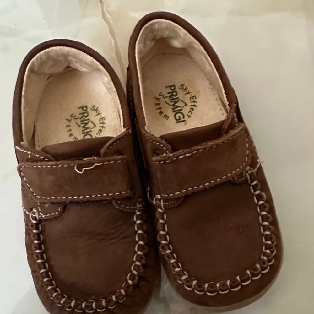 Primigi Brown Kids Moccasins